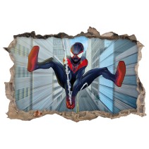 Vinilos y pegatinas 3d miles morales spider man